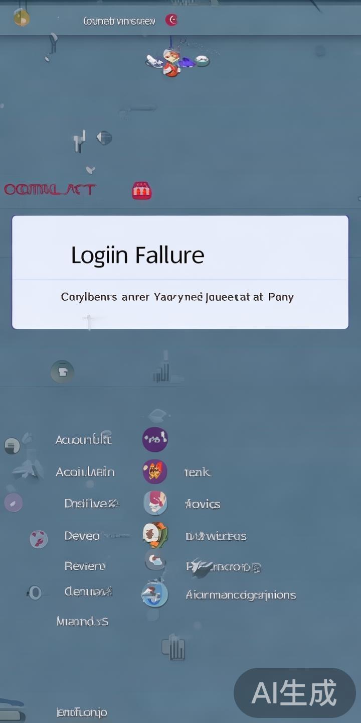 登录失败的问题多种多样，可能由于账户本身的问题，也